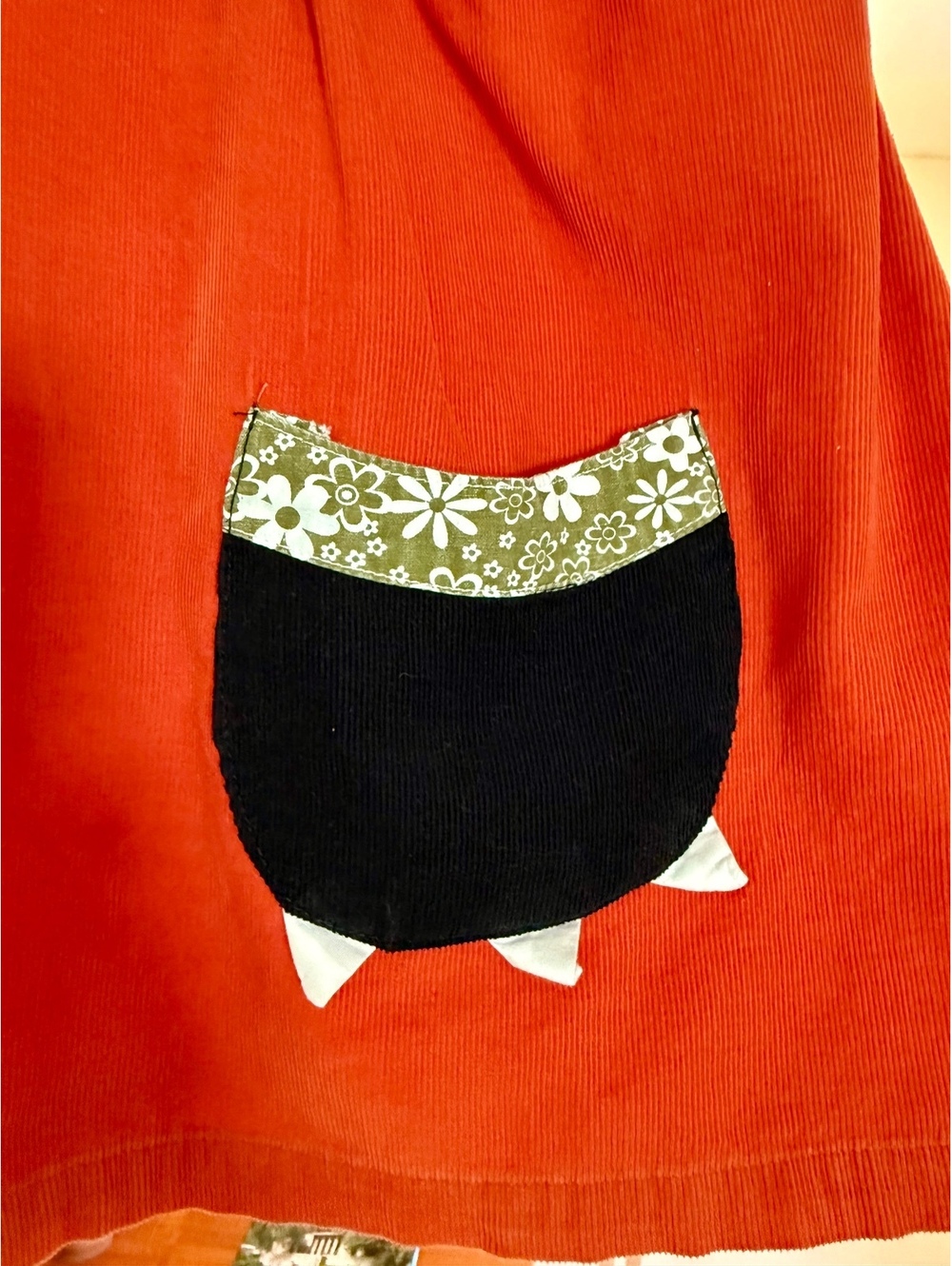 Lil Cactus Fox Corduroy Jumper Sz 3T EUC - Picture 3 of 8